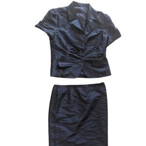 Blue Gray Skirt Suit Mixed sizes (12 and 8)  ---